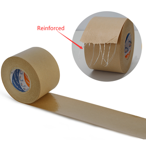 <strong>Brown</strong> Packaging Paper <strong>Tape</strong> Heavy Duty Ecommerce <strong>Packing</strong> Wet Water Reinforced Kraft Paper <strong>Tape</strong> - Product Image 2