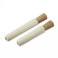 Outil de fabrication de bijoux, tige de polissage en feutre pour l'intérieur des anneaux, polissage rotatif, ébavurage, meulage, polissage avec manche en bois