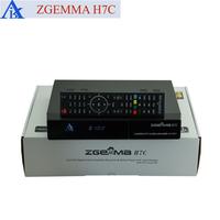 Récepteur de télévision par Satellite ZGEMMA H7C DVB-S2/S2X + 2 * DVB-T2/C Triple Tuners équipés du décodeur du système d'exploitation Enigma2 Linux