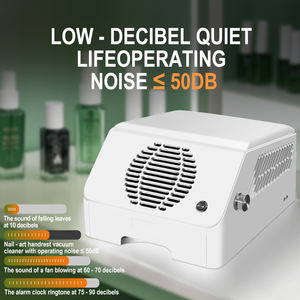 Aspirateur professionnel de table de manucure 120W à forte aspiration avec repose-main, collecteur de poussière pour perceuse à ongles - Product Image 5