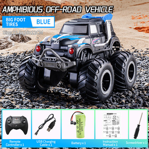 Vehículo anfibio <span class=keywords><strong>de</strong></span> cuatro ruedas para escalar Pies Grandes, vehículo <span class=keywords><strong>de</strong></span> Control remoto, conducción <span class=keywords><strong>de</strong></span> doble cara, pista <span class=keywords><strong>de</strong></span> juguete para niños, coche acrobático - Product Image 6