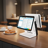 Terminal de point de vente tactile tout-en-un pour restaurant et commerce de détail, avec système Windows et Android, caisse enregistreuse, multi-CPU S01, garantie 1 an