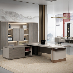 Office <strong>Tables</strong> Executive Office Desk Luxury Office Furniture Modern Design Boss <strong>Table</strong> <strong>Collection</strong> - Product Image 3