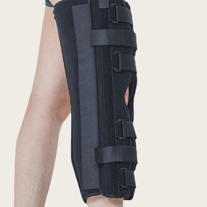 <span class=keywords><strong>Rodillera</strong></span> Deportiva Profesional para Adultos, Ajustable, Transpirable, con Bisagras, Soporte Delgado para Pierna Recta, Férula Estabilizadora - Product Image 3