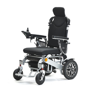 <span class=keywords><strong>Fauteuil</strong></span> roulant <span class=keywords><strong>électrique</strong></span> pliable en alliage d'aluminium, vente en gros d'usine, moteur 300W*2, pour personnes handicapées - Product Image 2