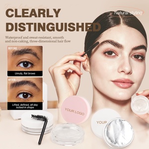 Cera para <span class=keywords><strong>Cejas</strong></span> Natural e Impermeable con Logotipo Personalizado, Marca Privada, Vegana, de Larga Duración, Transparente, con Cepillo - Product Image 3