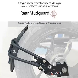 Compatible avec les barres de protection <span class=keywords><strong>Honda</strong></span> NC750X/S, les protections anti-chute <span class=keywords><strong>700X</strong></span>/S, les protège-mains pour porte-bagages arrière, la modification de la grille de radiateur. - Product Image 4