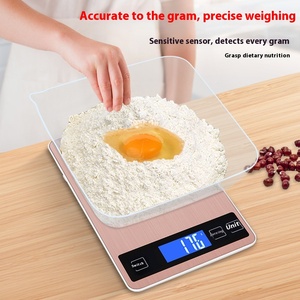 Báscula Digital de Cocina de Acero Inoxidable, Resistente al Agua, con Precisión de 5KG/1G y 10KG/1G, para Cocinar y Hornear, Venta al Por Mayor - Product Image 2