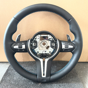Housse de <span class=keywords><strong>volant</strong></span> de voiture en cuir pour <span class=keywords><strong>BMW</strong></span> M Sport Série 1 F20 M135i M140i M235i M240i X1 F21 F48 X2 F39 X3 F25 - Product Image 2