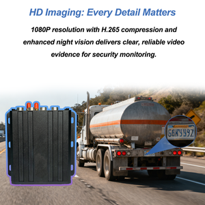 फ्लीट वाहन निगरानी के लिए जीपीएस 4 जी मोबाइल डीवीआर 1080 पी एमडीवीआर - Product Image 2