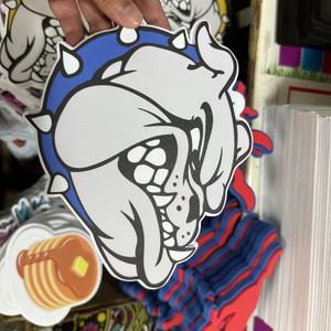 Collier numérique personnalisé en EVA 3D avec logo d'équipe de football et de basketball, aimant détachable via anneau pour garçons athlètes - Product Image 6