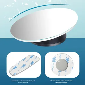 <b>Car</b> Rearview Side <b>Mirror</b> 360 Frameless <b>Car</b> Blind Spot <b>Mirror</b> - Product Image 3