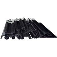 Joint d'étanchéité en caoutchouc EPDM floqué souple de haute qualité pour vitres et portes de véhicules, bande d'étanchéité personnalisée pour voitures - Vente en gros usine
