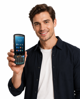 Komputer Mobile Enterprise DT40S, Terminal Genggam Barcode, PDA Tangguh Android 9/12 IP67, Pemindai Data Terminal 1D/2D, Layar 4 inci