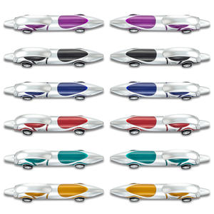 Stylo à bille de voiture de dessin animé créatif personnalisé stylos cadeaux de modélisation en plastique personnalisés - Product Image 4