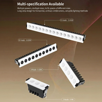 Spot encastré LED moderne à grille, angle de faisceau réglable, boîtier en aluminium, garantie 5 ans, intensité variable pour chambre et salon