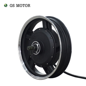 SiAECOSYS QSMOTOR 17X3.5inch 5000W 72V 100kph Hub Motor Power <strong>Train</strong> <strong>Kits</strong> for Electric Motorcycle - Product Image 2