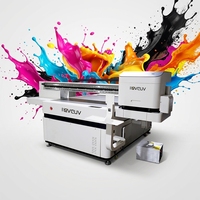 Impresora UV Plana Automática ILOVEUV IUV1413 de Alta Calidad con 1 Año de Garantía para Pegatinas, Vasos, Pelotas de Golf, Trofeos, Relojes de Pared