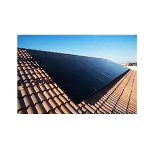 Beautiful appearance sandblasted Tile roof hook solar mounting structure Easy installation tile roof pv mount
