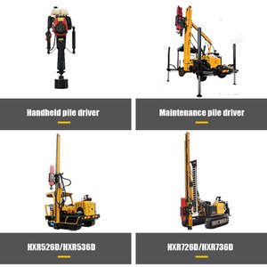 Équipement de palissage polyvalent HX36D pour l'installation de garde-corps routiers - Product Image 6