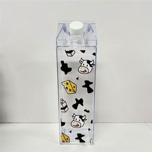 2026 Clear Frosted Best Selling Products Eco Friendly Kids <b>Plastic</b> Milk Water Bottle - Product Image 5