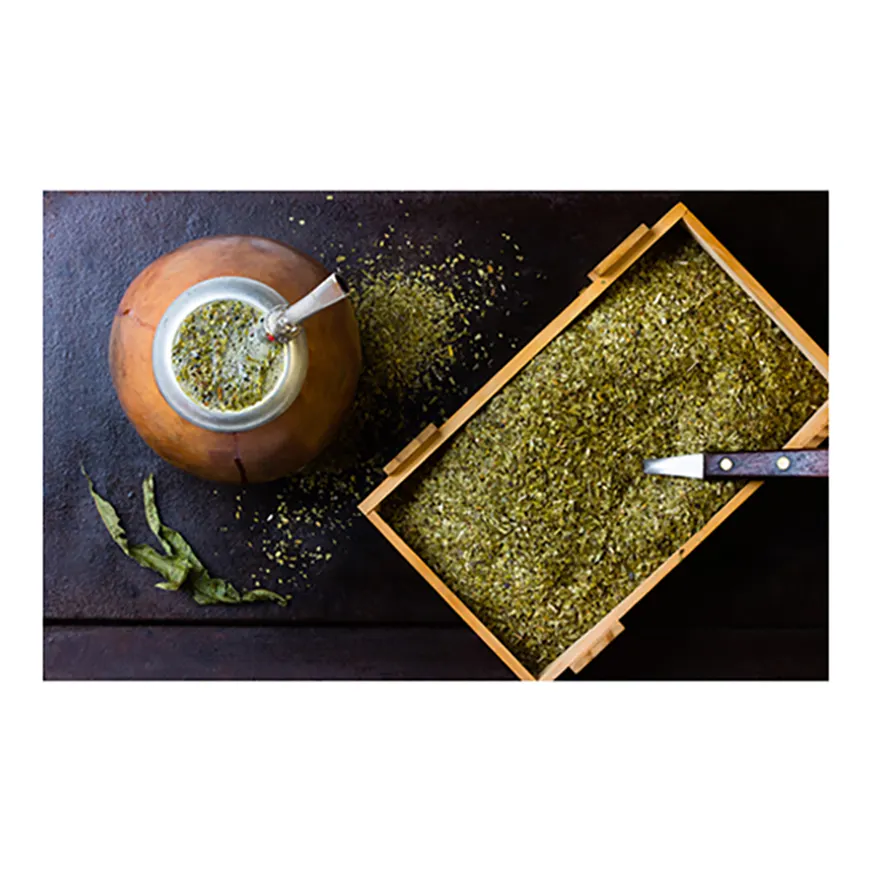 Wholesale Refreshing Taste Brazilian Green Yerba Mate Tea in Bulk