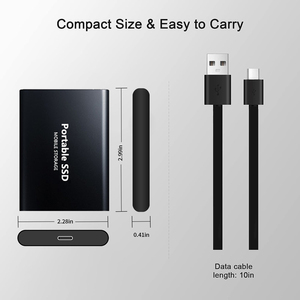 Computer External Storage <b>Hard</b> Disk 1TB <b>2TB</b> 4TB 8TB 16TB USB3.0 Type-C Mobile <b>Drive</b> High-Speed Transfer Supports USB 3.1 for Ult - Product Image 2
