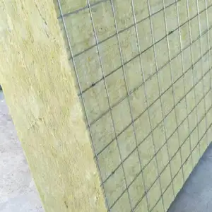 Rock wool insulation board for building