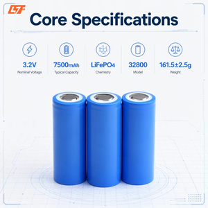 แบตเตอรี่ทรงกระบอก <span class=keywords><strong>FB</strong></span> Tech 32800 3.2V 7500mAh LiFePO4 <span class=keywords><strong>ราคา</strong></span>โรงงานโดยตรง OEM/ODM - Product Image 3