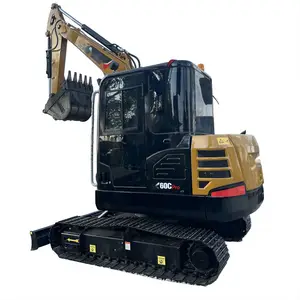 Low Price 6Ton Used Good Working Condition Chinese Original Digger Machinery 60C Pro Hydraulic Crawler Excavator