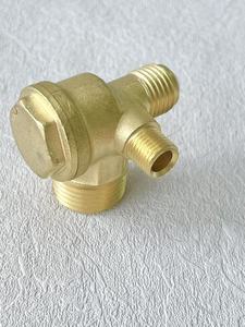 วาล์วตรวจสอบแบบแมนนวลทำจากทองเหลือง พร้อมซีล PTFE สำหรับใช้งานกับแก๊ส รองรับอุณหภูมิช่วง -10°C~+80°C - Product Image 3