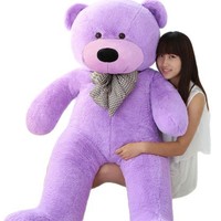 Peluche ours en peluche HY avec coque recouverte de fourrure, ours à câliner de grande taille, coque vide tricolore, vente en gros disponible en 6 couleurs