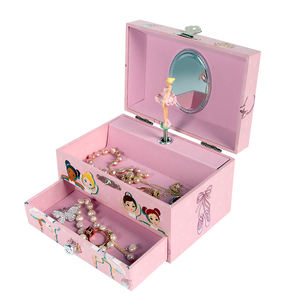 Carillon Ballerina Personalizzato Ever Bright da 5 Pollici con Cassetto, Portagioie con Musica Classica per Bambine, Ideale come Regalo per le Festività - Product Image 3