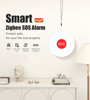 Mini bouton de panique SOS Tuya ZigBee alarme personnelle d'urgence sans fil pour système de sécurité à domicile