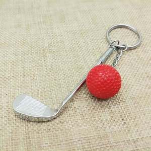 Golf Keychain Mini vòng chìa khóa Câu lạc bộ thể thao ba lô túi trang trí sáng tạo cho người yêu thể thao người đàn ông phụ nữ chàng trai cô gái Golf Móc chìa khóa - Product Image 4