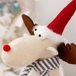 Giocattolo di peluche di natale renne di peluche di peluche di peluche per decorazioni natalizie regali di <span class=keywords><strong>capodanno</strong></span> <span class=keywords><strong>casa</strong></span> per le vacanze - Product Image 5