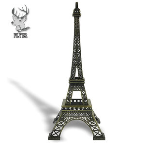 Nổi tiếng Pháp lớn <span class=keywords><strong>EIFFEL</strong></span> <span class=keywords><strong>TOWER</strong></span> vườn Kim loại nghệ thuật tượng kim loại sắt điêu khắc - Product Image 1