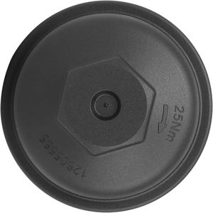 車用オイルフィルターキャップカバー12605565オイルキャップ交換用ビュイックシボレー用GMCブラック1個 - Product Image 2
