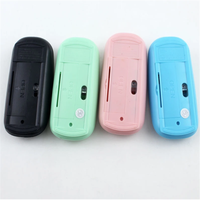 Souris optique ultra-fine 2,4 G à vente directe, 1000 DPI, sans fil, rétroéclairée par LED, ergonomique, mini USB pour PC/ordinateur portable, usage bureautique