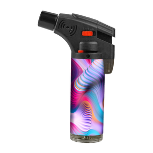 Briquet torche à gaz de haute qualité Offre Spéciale avec flamme bleue Logo personnalisé Design moderne pour la vente en gros ou les cadeaux - Product Image 3