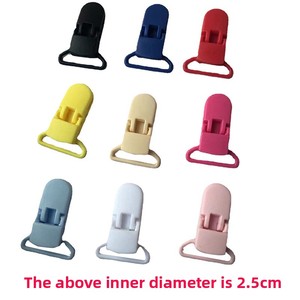 Dài hạn Cổ Phiếu nhựa cá sấu <span class=keywords><strong>Clip</strong></span> 2.0/2.5cm dây buộc lật cho con bú khăn núm vú phụ kiện <span class=keywords><strong>Clip</strong></span> chống rơi phụ kiện - Product Image 2
