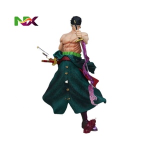 Statue Zoro à double tête, figurine d'anime One Piece, objet de collection, décoration de bureau, <span class=keywords><strong>accessoire</strong></span> informatique, vente en gros - Product Image 5