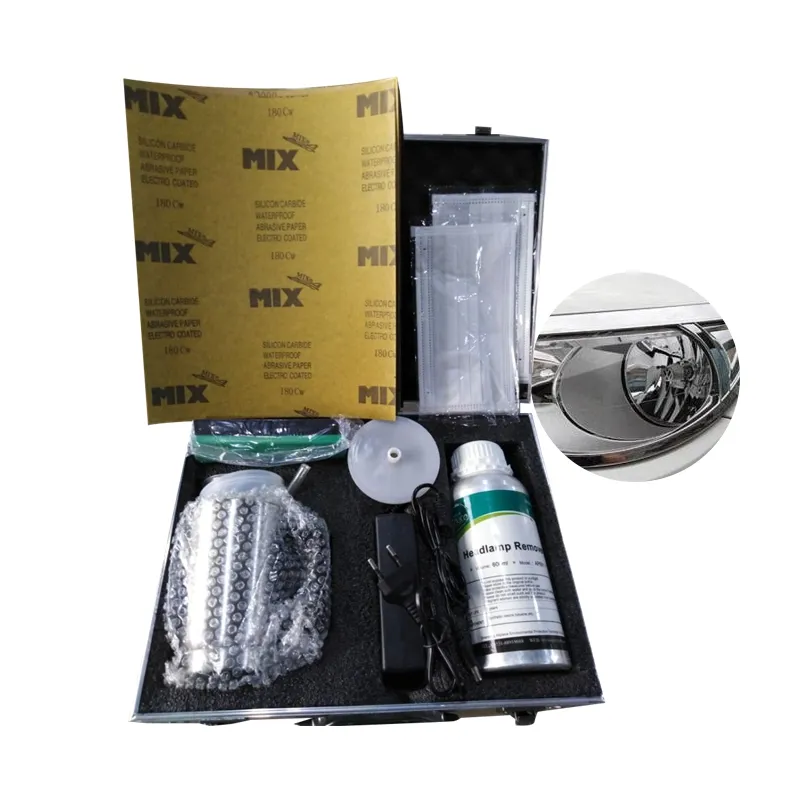 Fari delle auto Cleaner Faro Lucidatura da Auto A Vapore Faro Ripristinare Kit