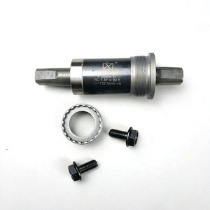 Eje de Pedalier para Bicicleta de Montaña, 118/120/122 mm, Acero, Sellado, con Rodamientos de Cono Cuadrado - Product Image 4