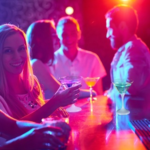 Bán hàng nóng ánh sáng thủy tinh LED rượu sâm banh thủy tinh nhỏ Cốc Led ánh sáng lên nhấp nháy rượu vang cốc - Product Image 5