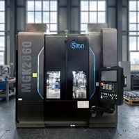 Otomatik CNC Dikey Bileşik Taşlama Makinesi Tek Klempli Çok Yüzeyli Freze Makinesi