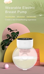 <span class=keywords><strong>Tire</strong></span>-<span class=keywords><strong>lait</strong></span> électrique sans fil portable en silicone PP sans BPA, 9 niveaux d'aspiration, 80 minutes d'utilisation, massage variable, 3 modes - Product Image 2