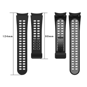 Bracelet Tschick pour <span class=keywords><strong>Samsung</strong></span> <span class=keywords><strong>Galaxy</strong></span> <span class=keywords><strong>Watch</strong></span> <span class=keywords><strong>5</strong></span> 4 44 40/4 classique magnétique boucle en D 46 <span class=keywords><strong>42mm</strong></span> Bracelet Sport <span class=keywords><strong>Galaxy</strong></span> <span class=keywords><strong>watch</strong></span> <span class=keywords><strong>5</strong></span> <span class=keywords><strong>pro</strong></span> 45mm Band - Product Image 4