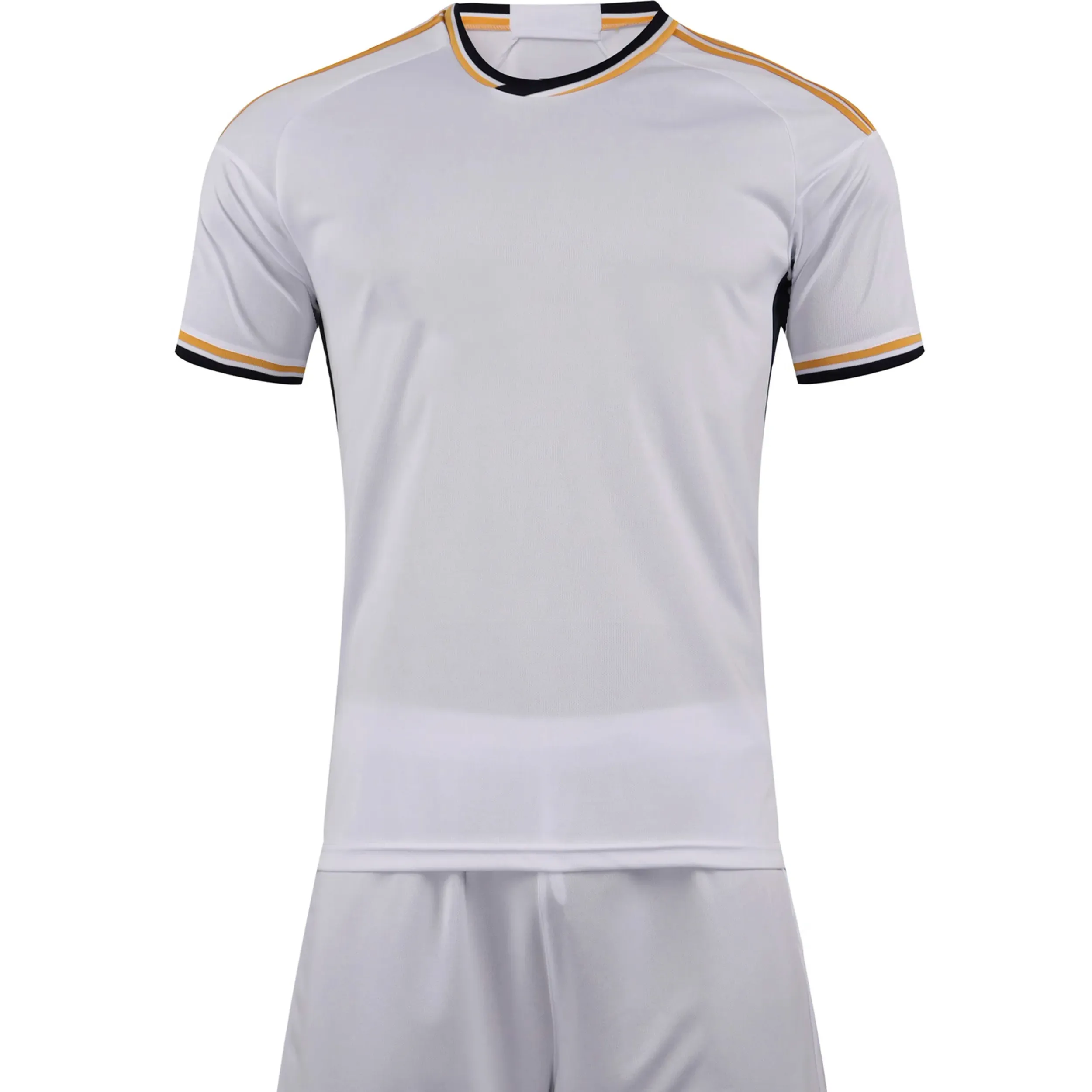 24-25 sublimation imprimé football ensemble complet sublimation football vêtements de sport léger cricket jersey peut imprimer le design que vous voulez