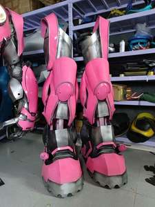 2022 adulte transformateur <span class=keywords><strong>Robot</strong></span> Costume pour fête Cosplay rose bourdon - Product Image 3